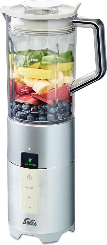 Solis Perfect Blender Pro Slim 8327 Zilver - Silver