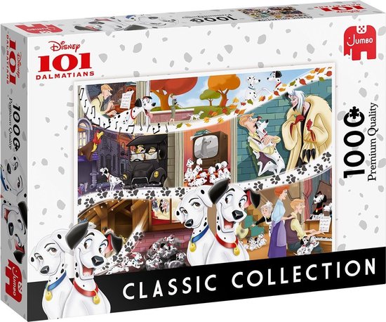 Jumbo Legpuzzel Classic Disney 101 Dalmatiërs 1000-delig