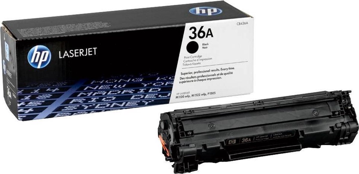 HP 36a Toner - Zwart