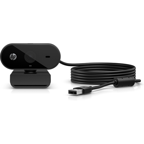 HP full HD webcam 320 - Zwart