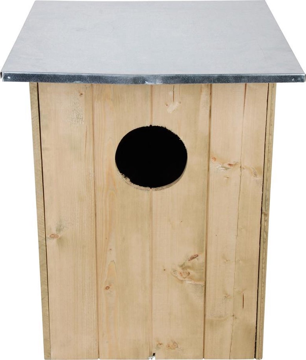 Esschert Design Bosuilenkast 47,5x47,5x59,7 Cm Nk42 - Bruin