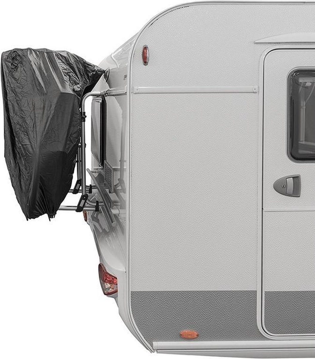 PROPLUS Caravan/camper Fietsen Beschermhoes 150 X 122 Cm - Camper/caravan Toebehoren/accessoires - Zwart