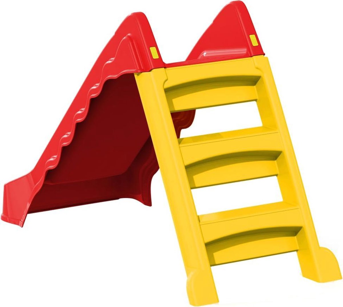 Vidaxl Glijbaan Voor Kinderen Inklapbaar Rood En - Geel