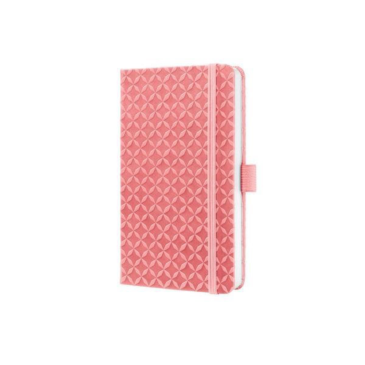 Sigel Notitieboek Jolie Flair A6 Hardcover Gelinieerd Rose - Rose Goud