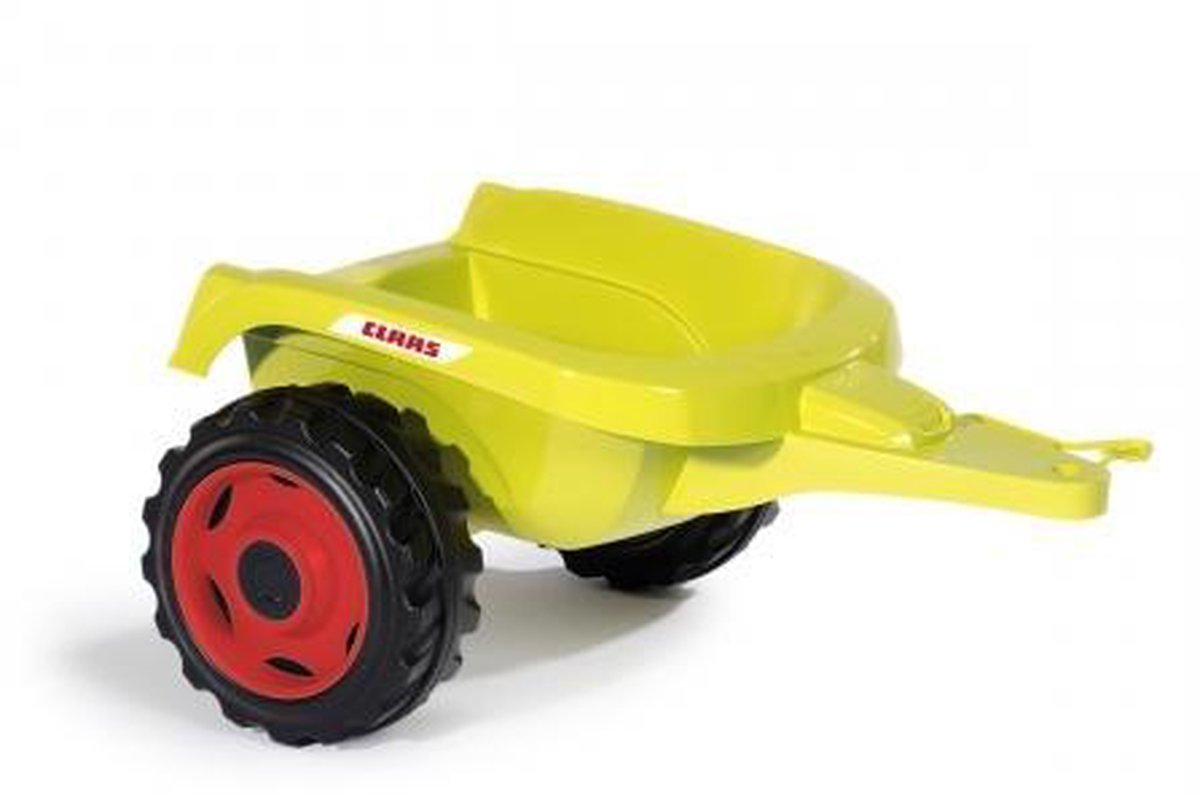 Smoby Claas Farmer Xl Tractor Met Trailer - Groen