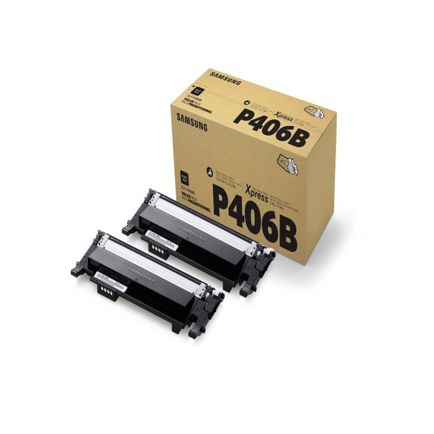 Samsung Clt-p406b Toner - Zwart