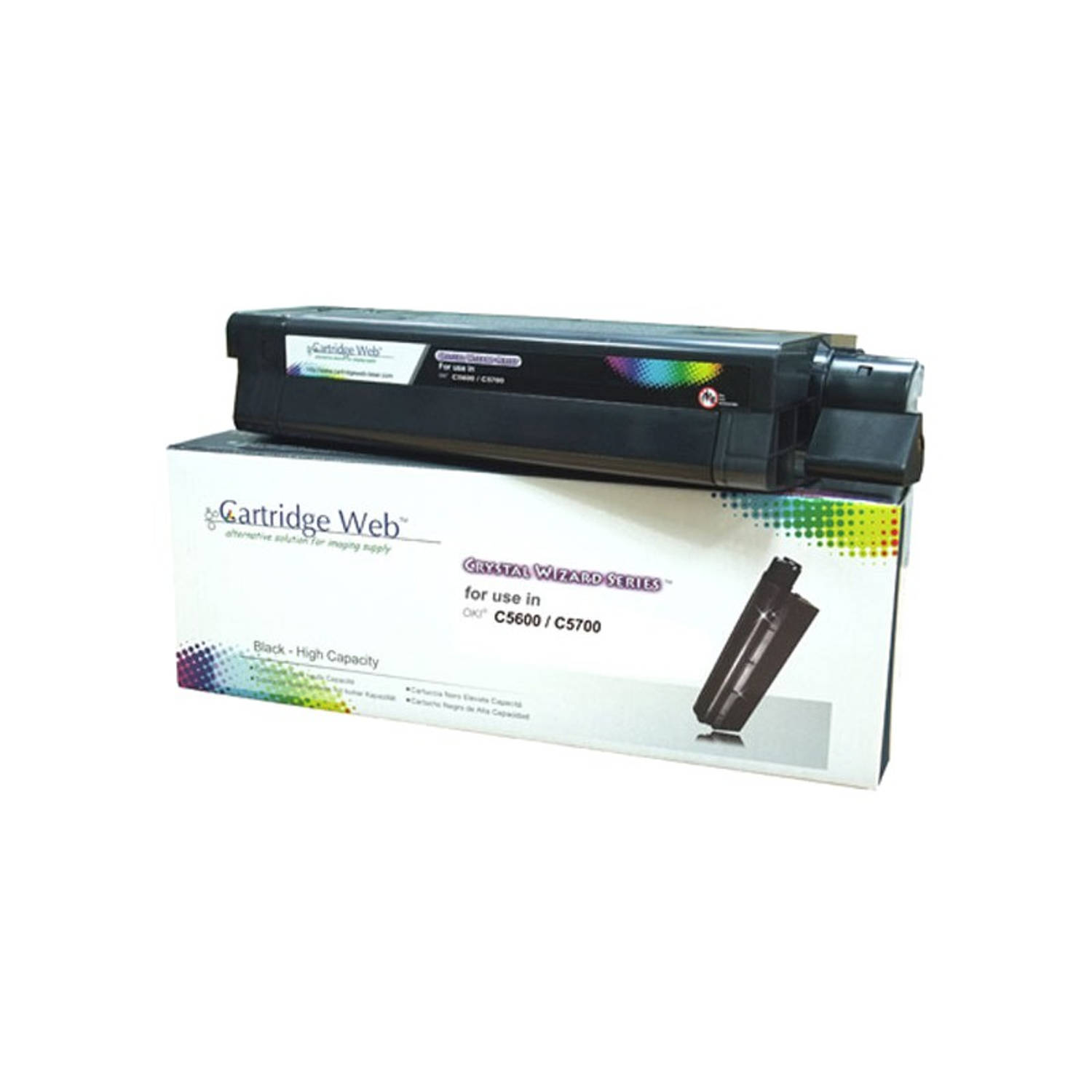 Huismerk Oki C5600 / C5700 Toner - Zwart