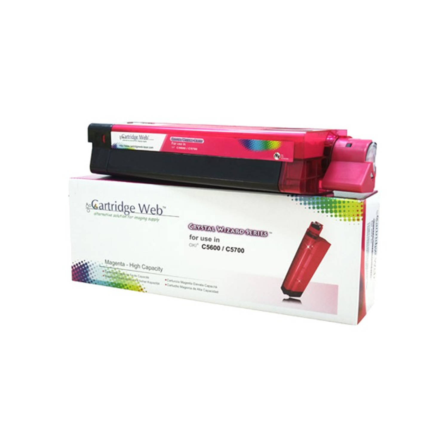 Huismerk Oki C5600 / C5700 Toner - Magenta