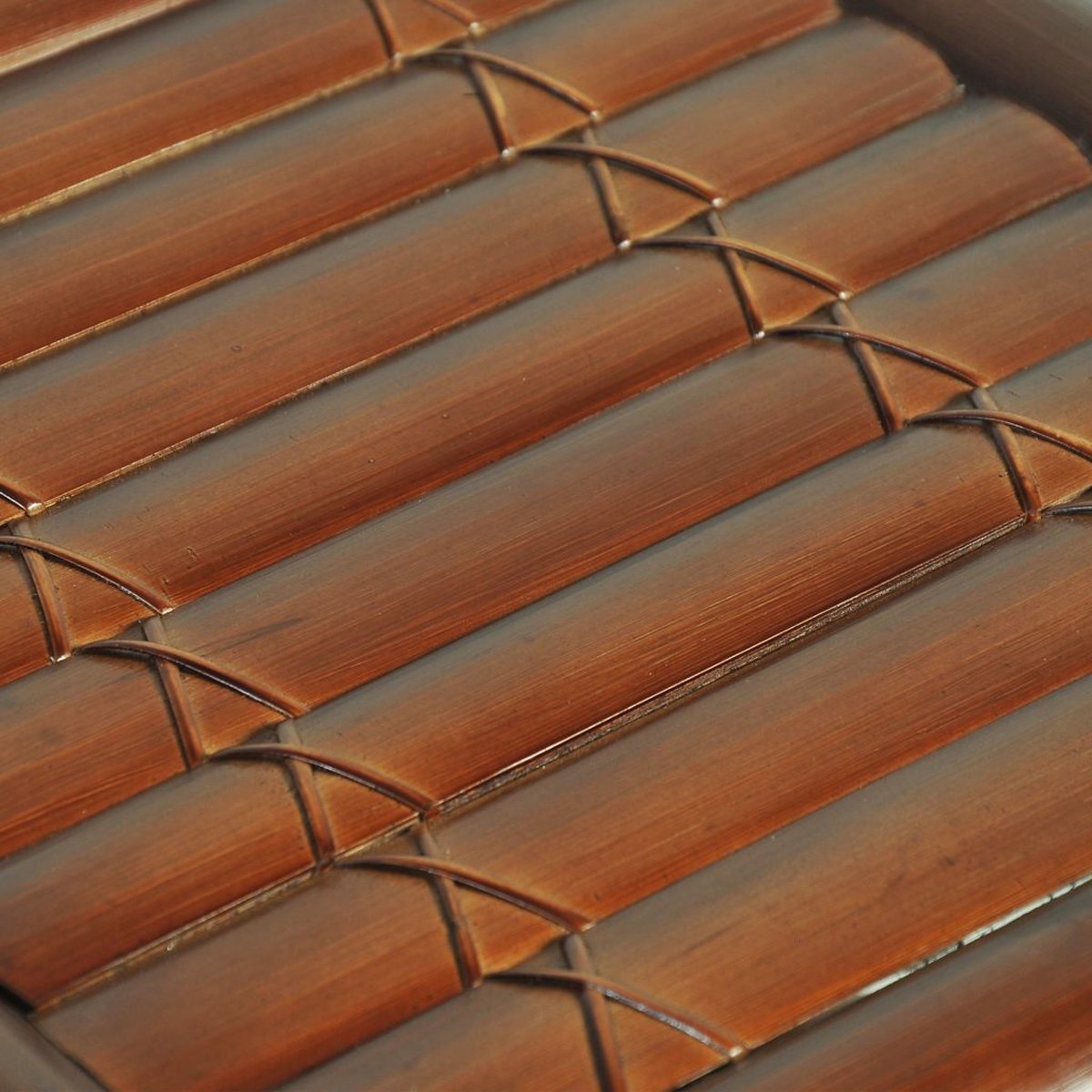 Vidaxl Nachtkastje 40x40x40 Cm Bamboe Donker - Bruin