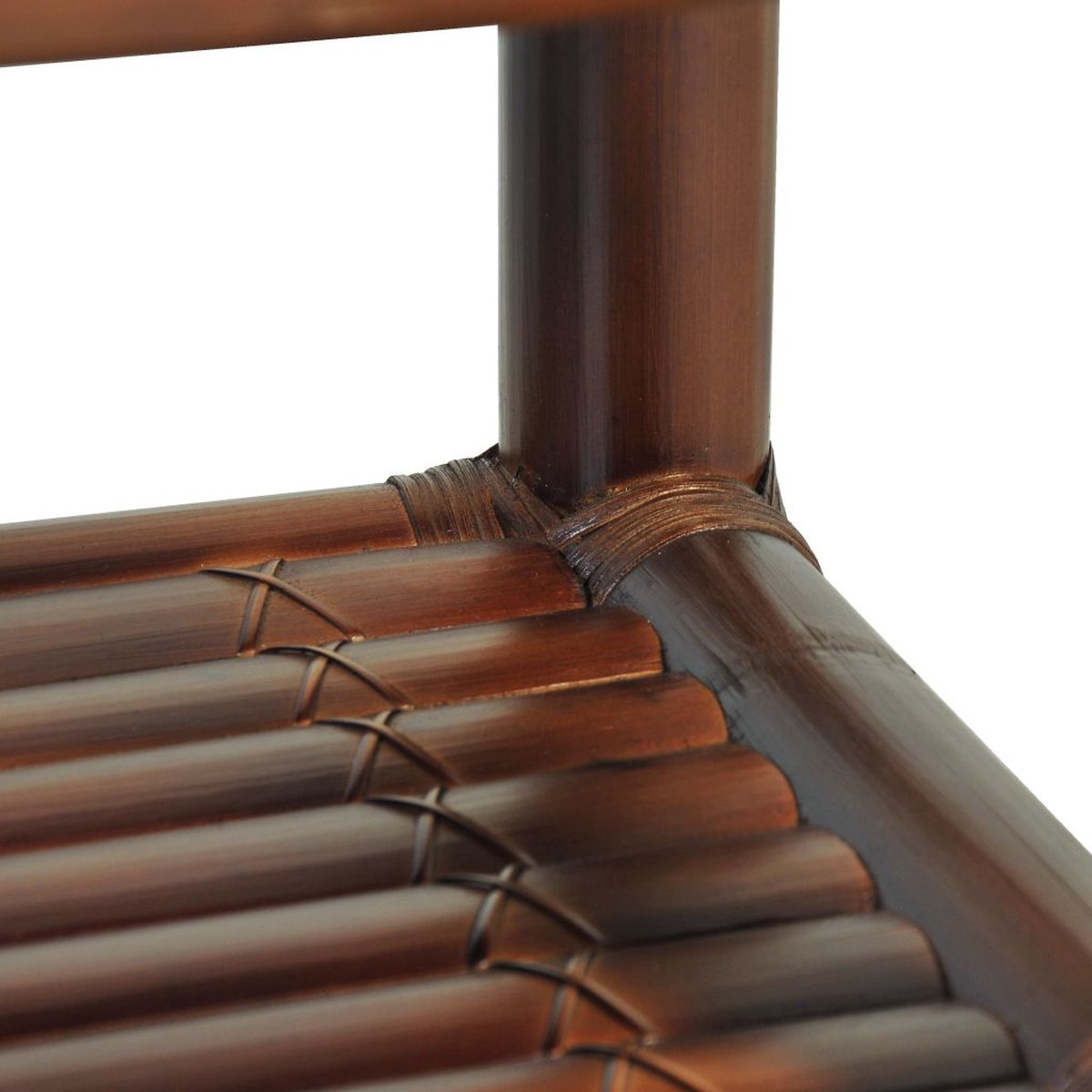 Vidaxl Nachtkastje 40x40x40 Cm Bamboe Donker - Bruin