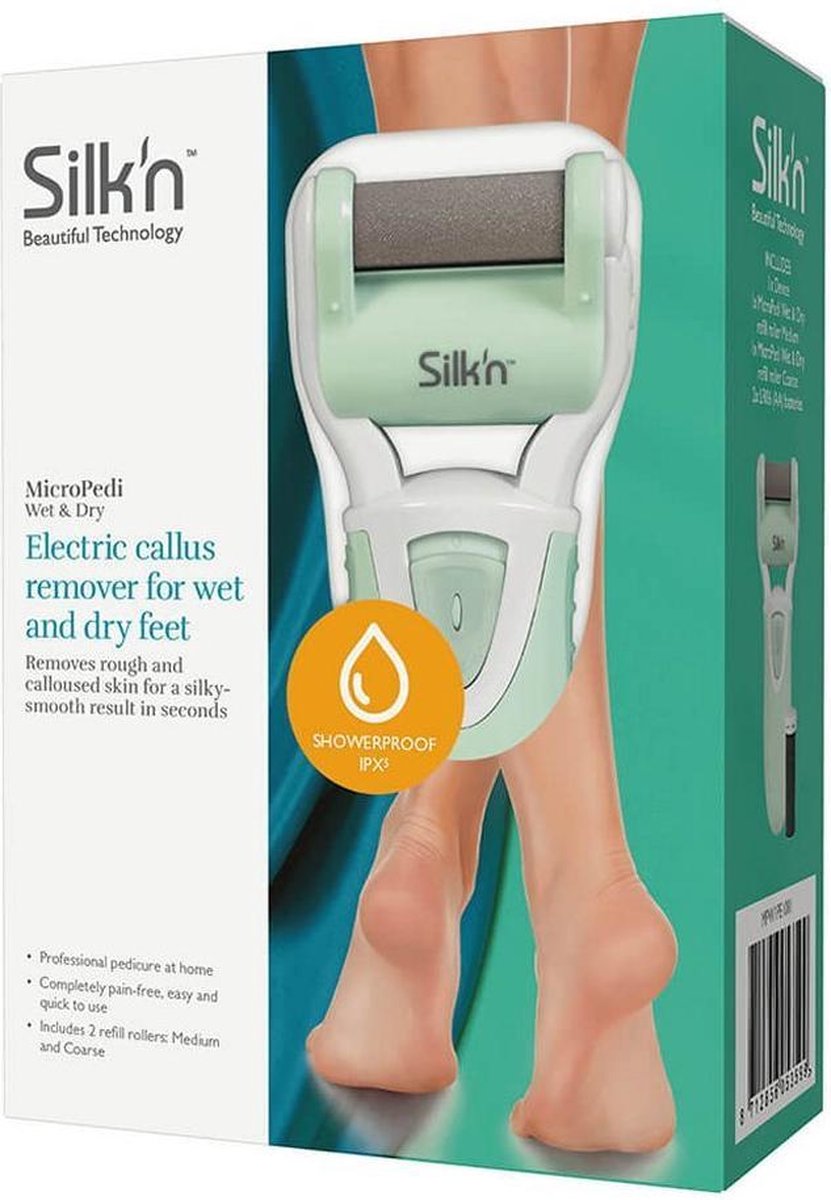 Silk'n Eeltverwijderaar Micropedi Wet&dry Mpw1pe1001 - Groen