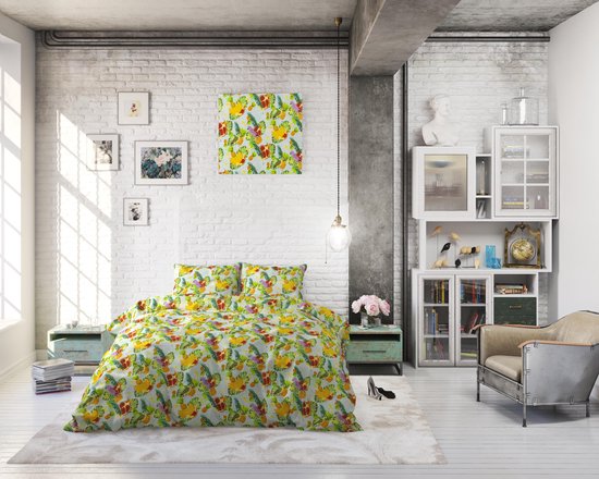 Sleeptime Dbo St Fruit Trend Green 200x220 - Groen