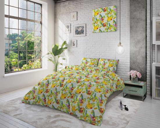 Sleeptime Dbo St Fruit Trend Green 200x220 - Groen