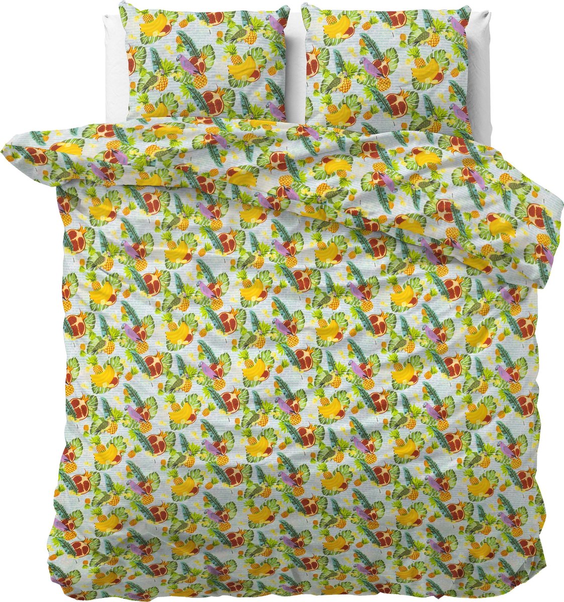 Sleeptime Dbo St Fruit Trend Green 200x220 - Groen