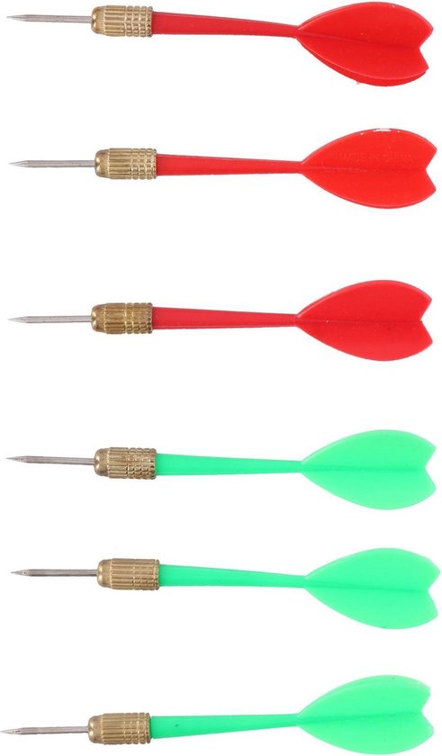 MaxiMondo Master Darts Dartbord - Met 6 Pijltjes, Kartonnen Scorebord En Marker - 41cm
