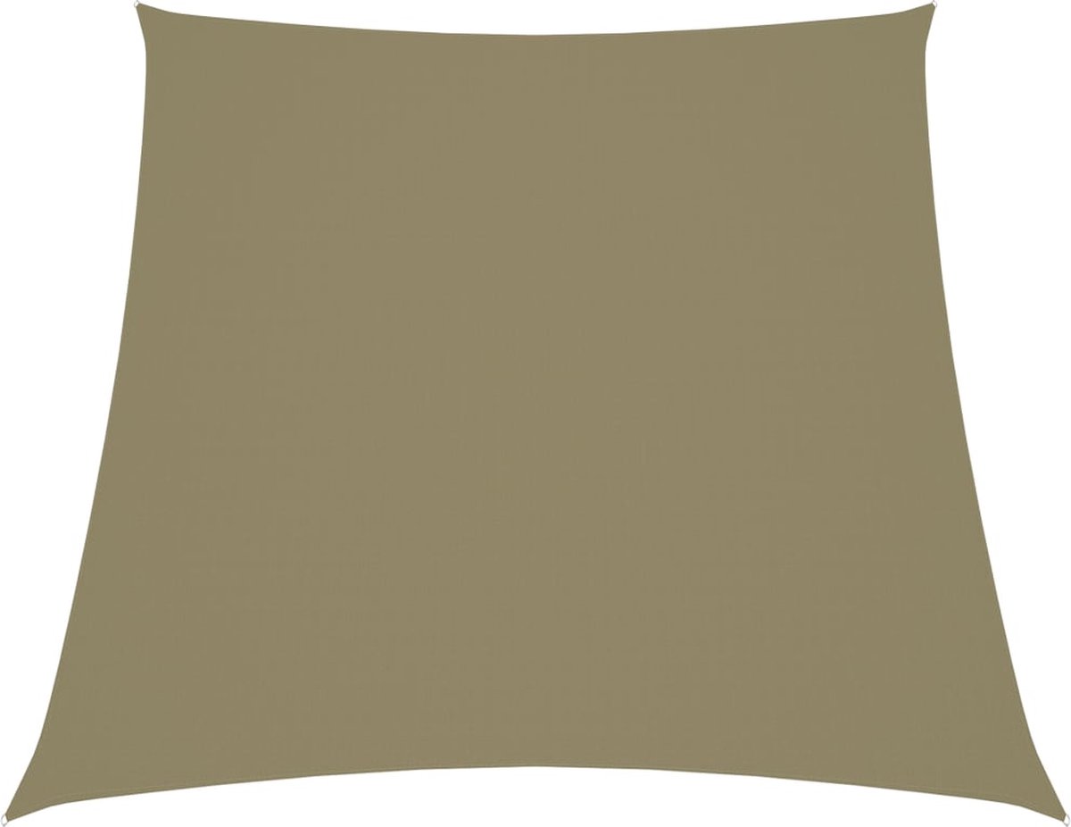 Vidaxl Zonnezeil Trapezium 2/4x3 M Oxford Stof - Beige