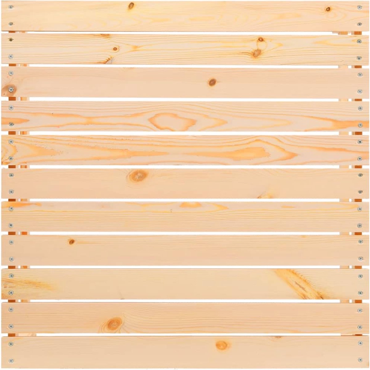 Vidaxl Tuinvoetenbank Met Kussen Massief Grenenhout