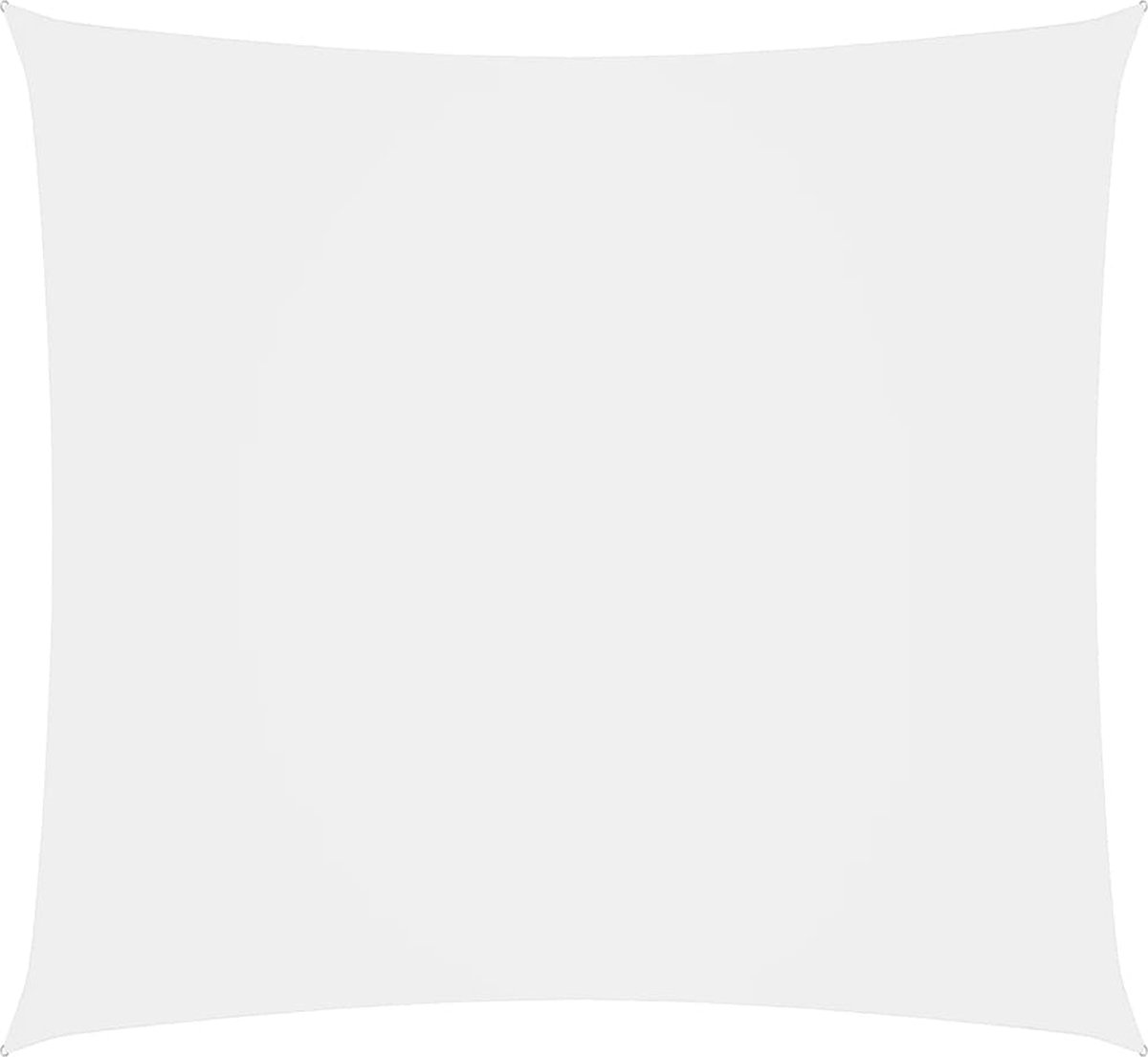 Vidaxl Zonnescherm Vierkant 7x7 M Oxford Stof Wit