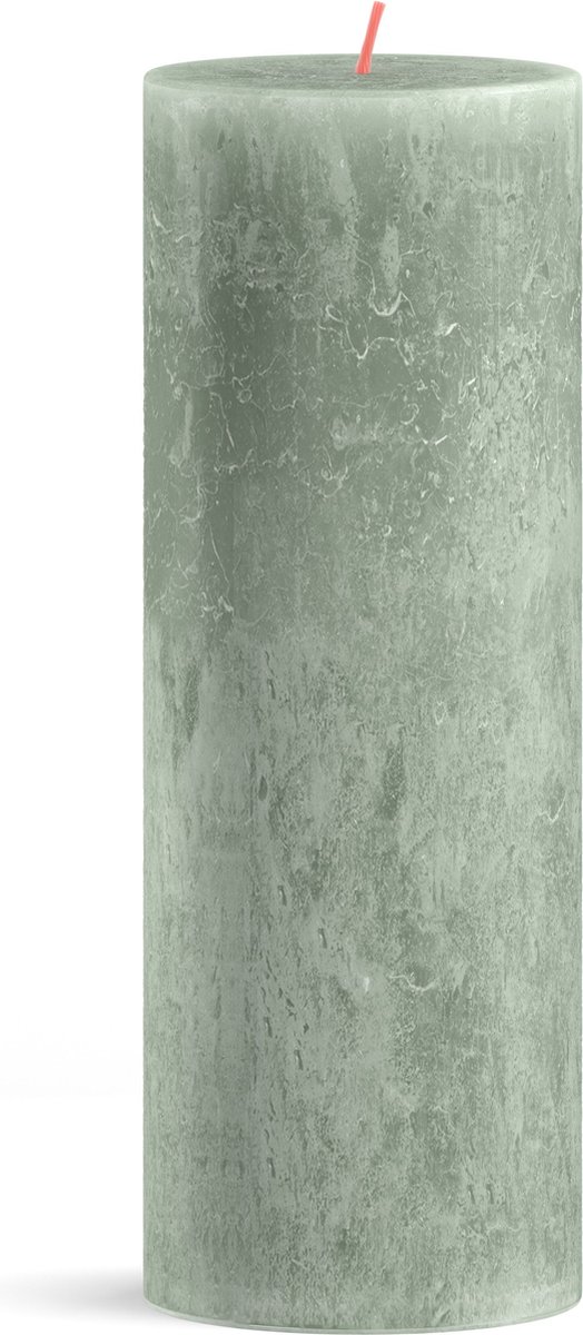 Bolsius Stompkaars Jade Green - Ø68 Mm - Hoogte 19 Cm 85 Branduren - Groen