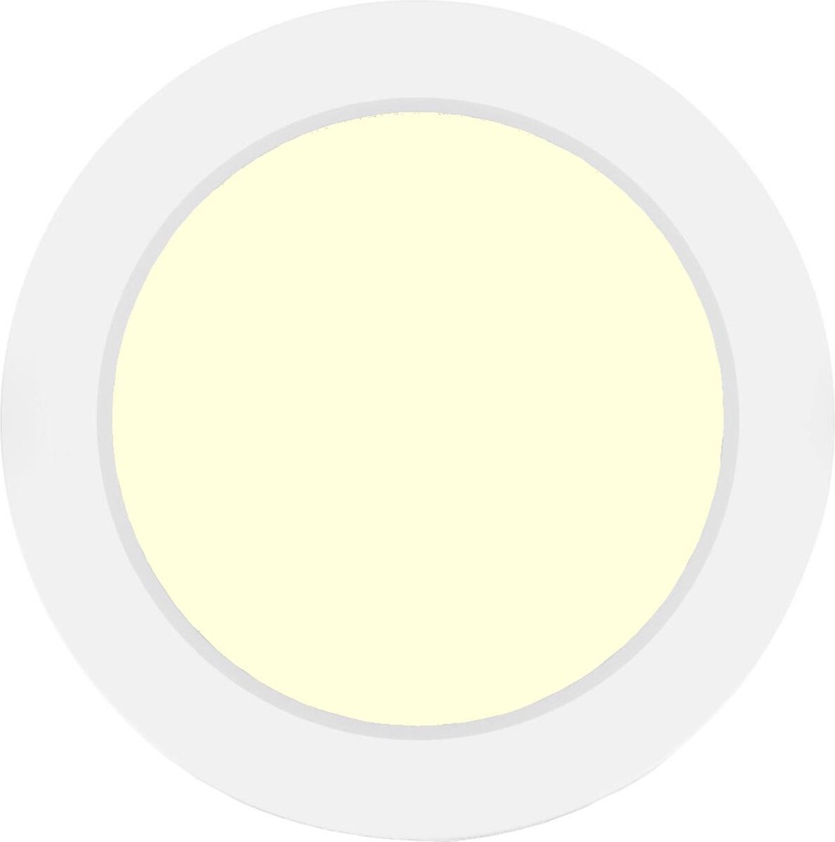 BES LED Led Downlight Pro - Aigi Trinko - Opbouw Rond 12w - Warm Wit 3000k - Mat Wit - Kunststof