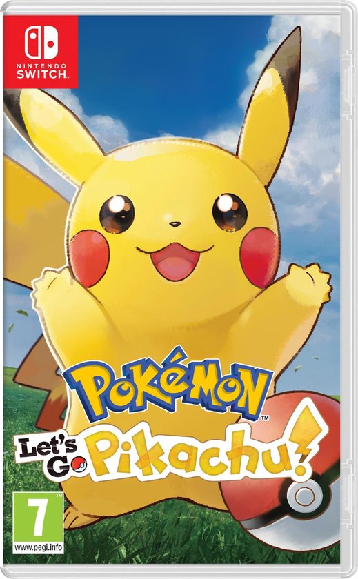 Nintendo Pokemon Let's Go Pikachu Switch