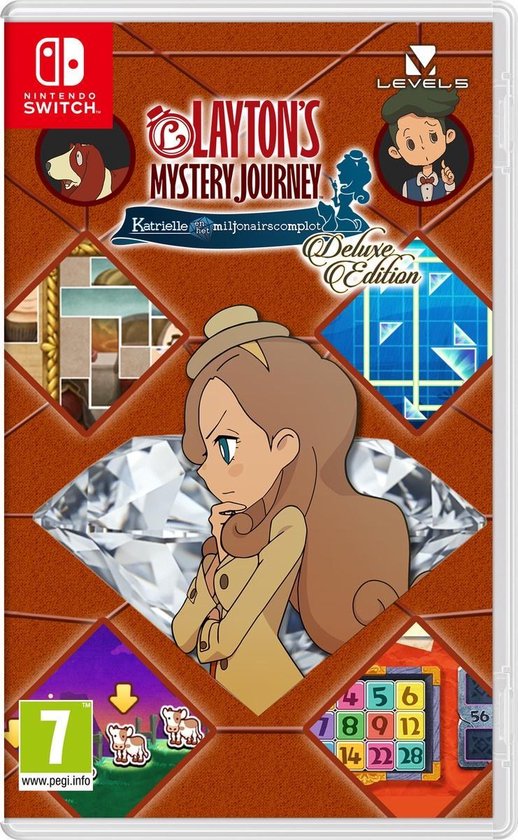 Nintendo Layton's Mystery Journey Switch