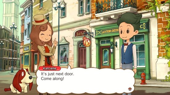 Nintendo Layton's Mystery Journey Switch