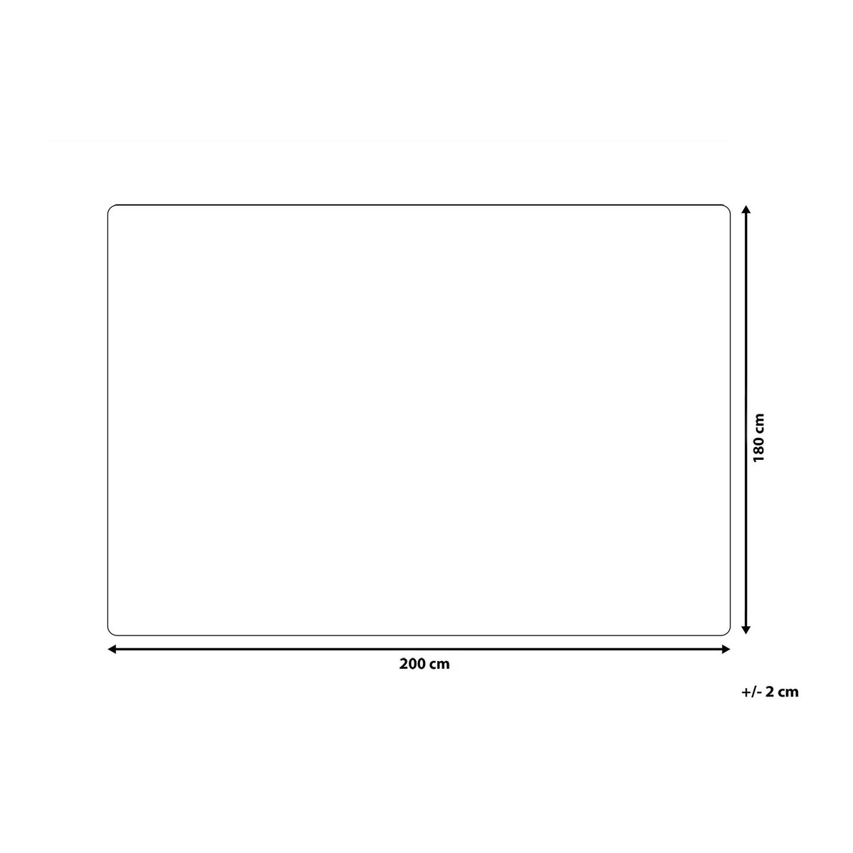 Beliani Gelik - Sprei--polyester - Grijs