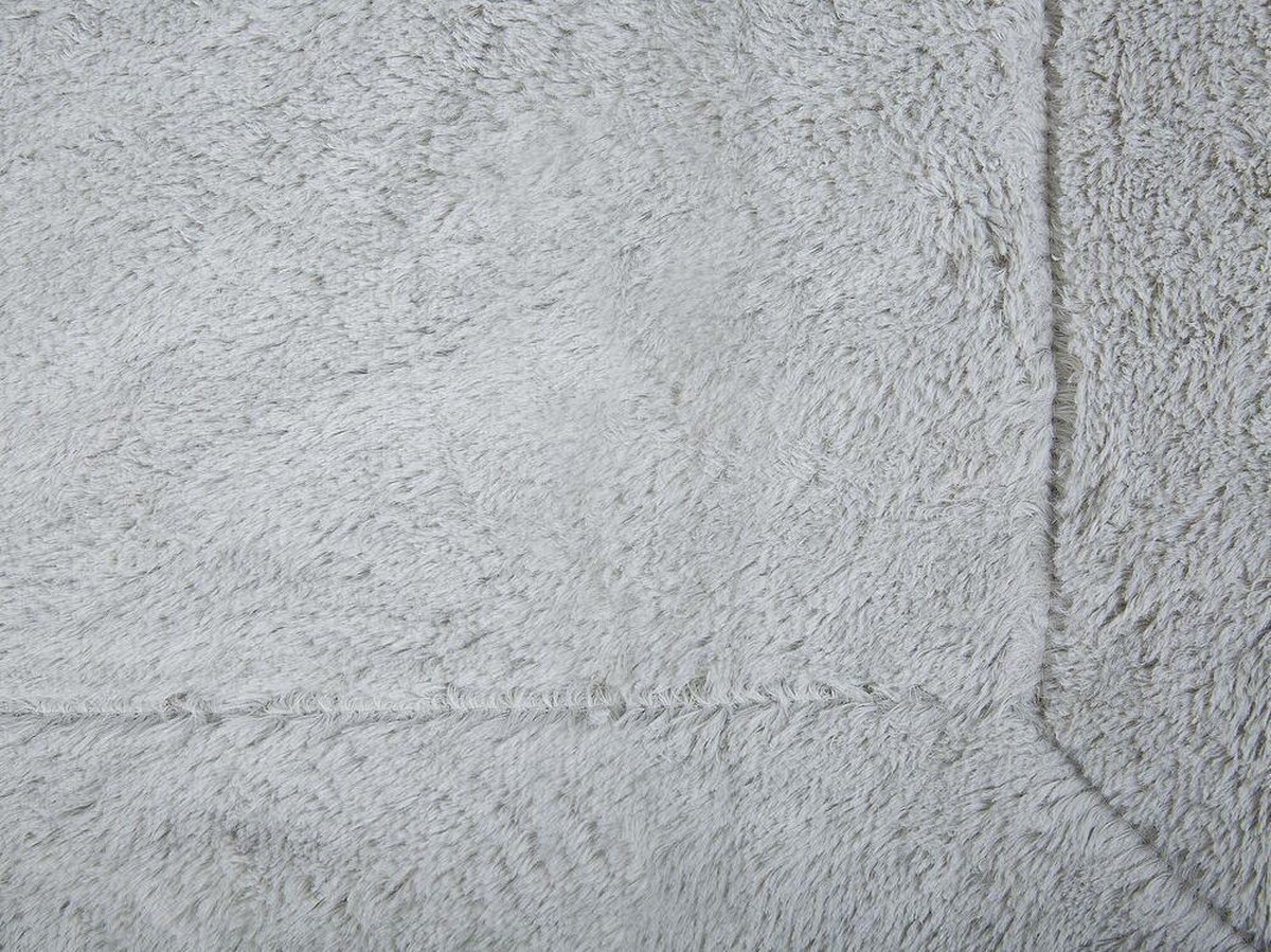 Beliani Gelik - Sprei--polyester - Grijs