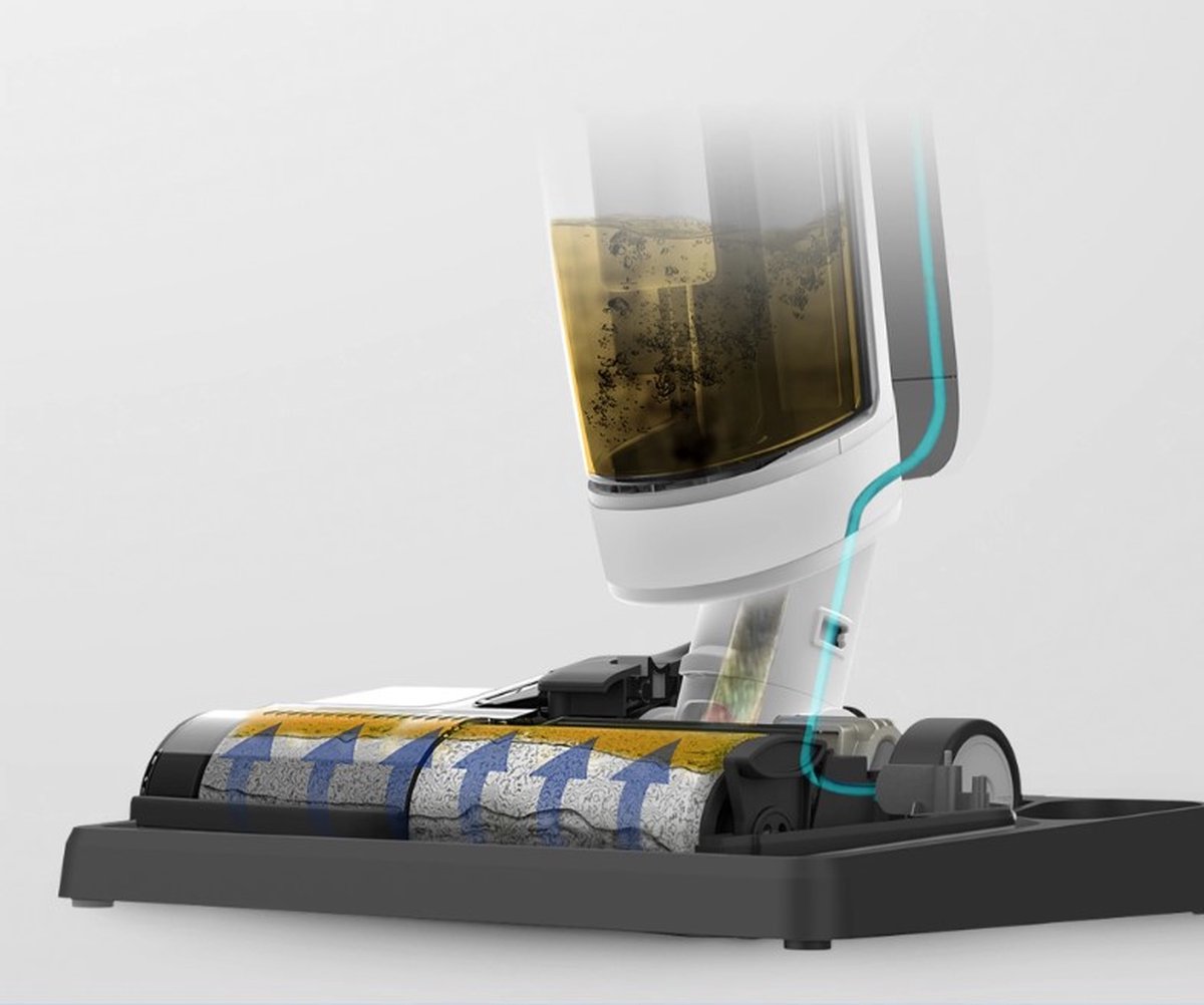 Tineco - Ifloor Breeze - Wet & Dry Vloerreiniger - Oplaadbaar - Grijs