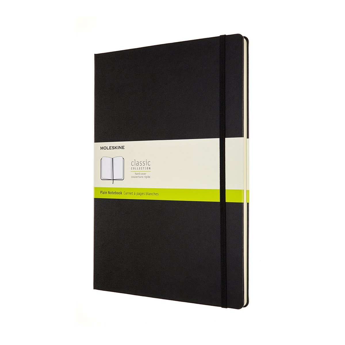 Moleskine Notitieboek, Ft A4, Effen, Harde Cover, 192 Blad, Zwart