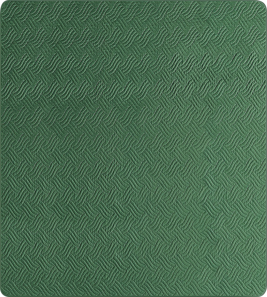 Beliani Babak - Sprei--polyester - Groen