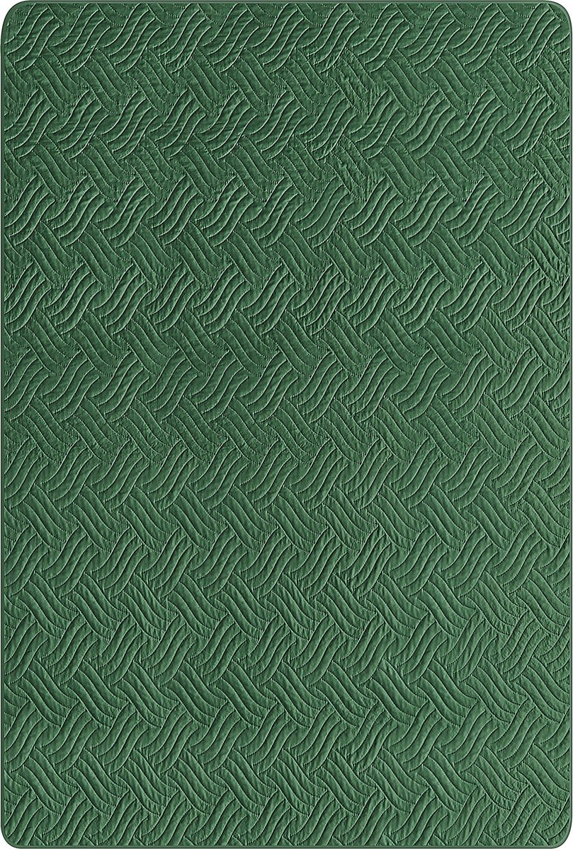 Beliani Babak - Sprei--polyester - Groen