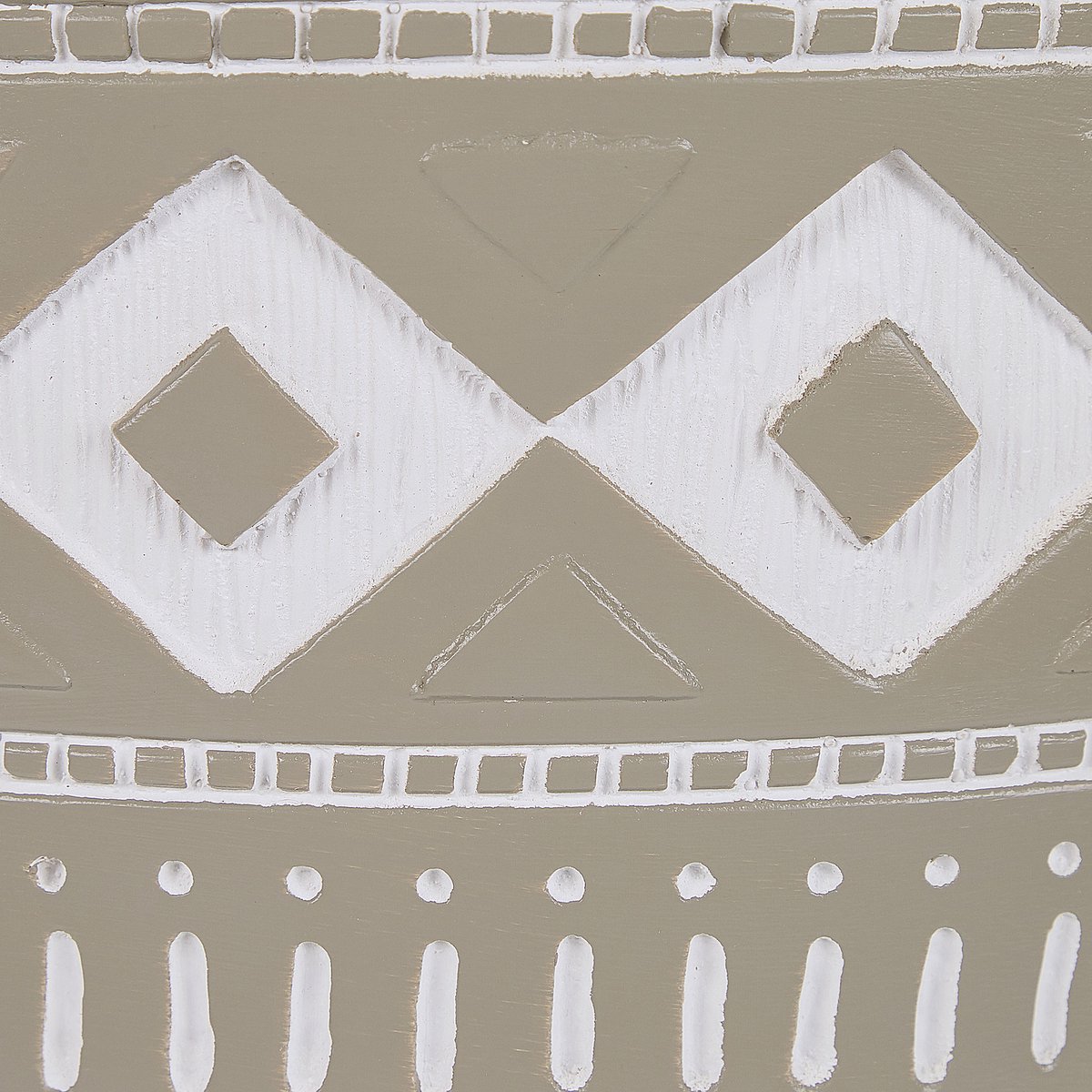 Beliani Arta - Plantenbak Voor Buiten--magnesiumoxide - Beige