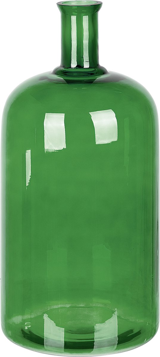 Beliani Korma - Bloemenvaas--glas - Verde