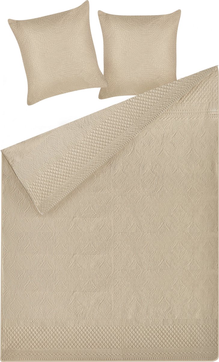 Beliani Shush - Sprei--polyester - Grijs