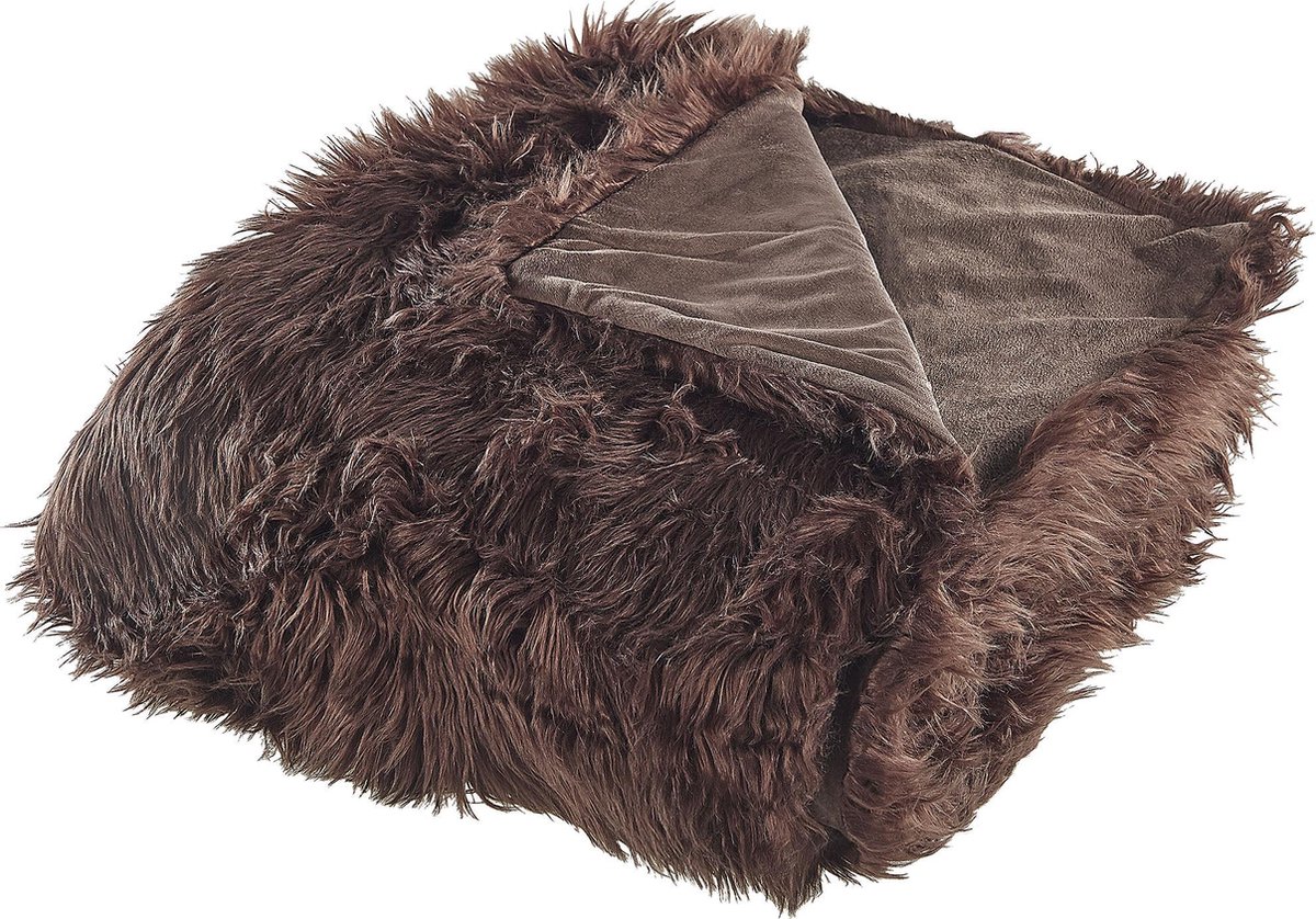 Beliani Delice - Sprei--acryl - Bruin