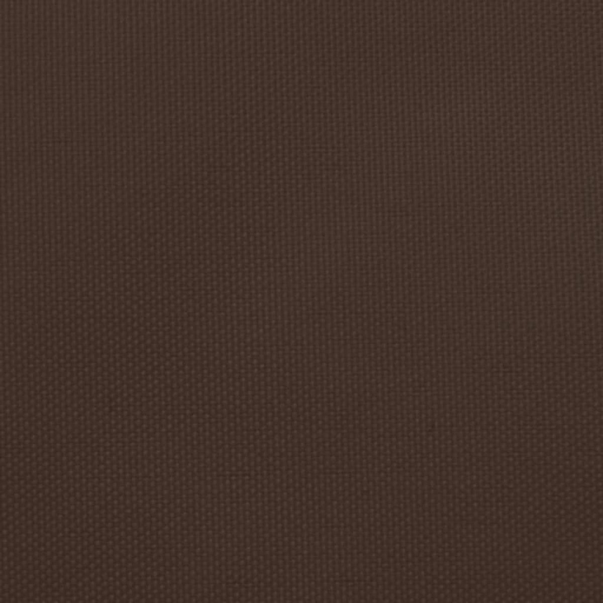 Vidaxl Zonnescherm Vierkant 2x2 M Oxford Stof - Bruin