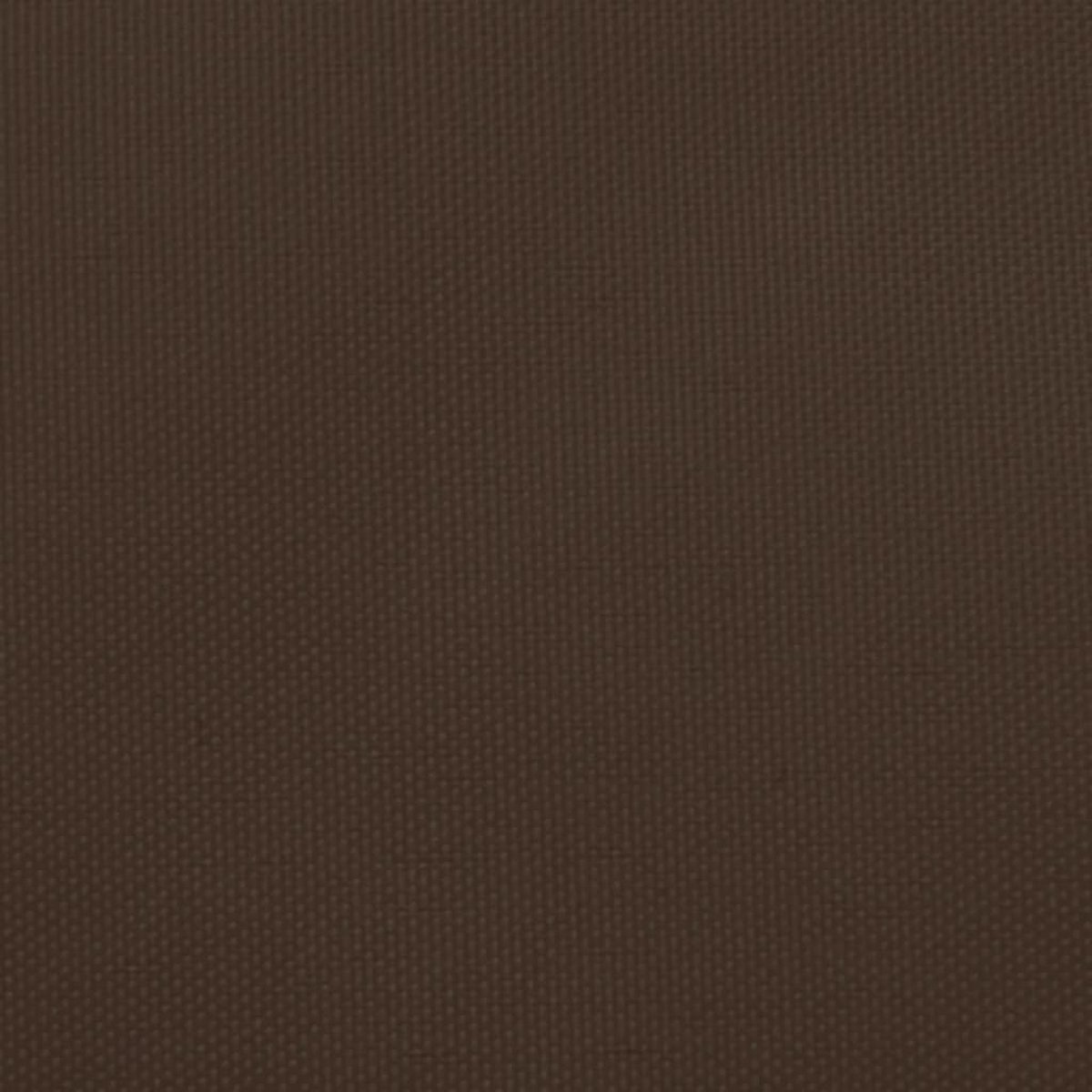 Vidaxl Zonnescherm Vierkant 2x2 M Oxford Stof - Bruin