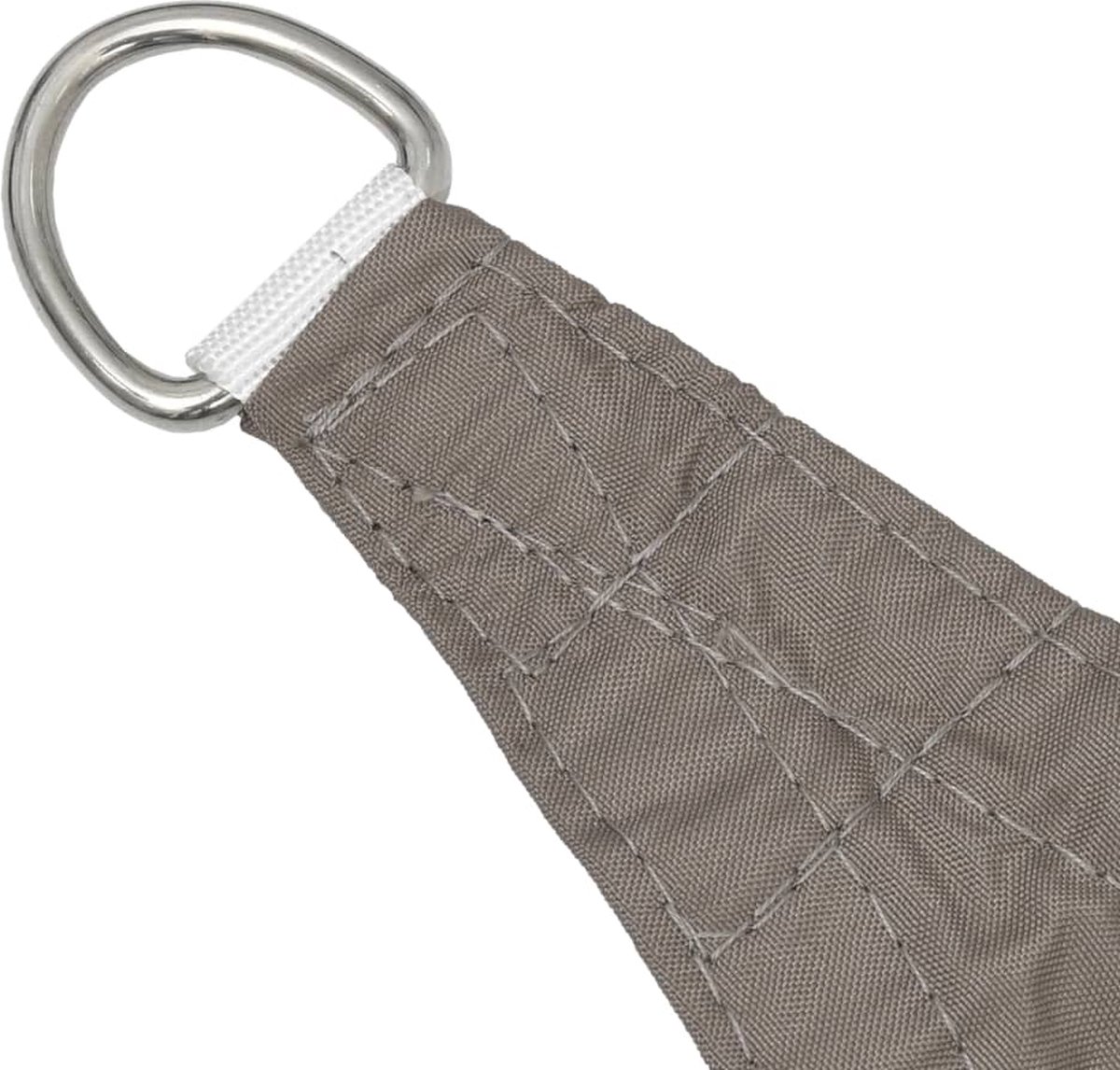 Vidaxl Zonnezeil Trapezium 3/5x4 M Oxford Stof Taupe - Bruin