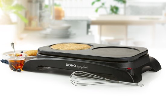 Domo Pannenkoekenmaker DO8715P - Zwart