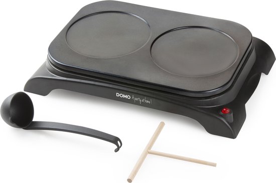 Domo Pannenkoekenmaker DO8715P - Zwart