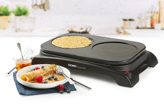 Domo Pannenkoekenmaker DO8715P - Zwart