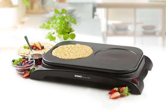 Domo Pannenkoekenmaker DO8715P - Zwart