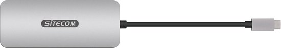Sitecom CN-383 USB-C naar USB-hub 4 poorten 3.0