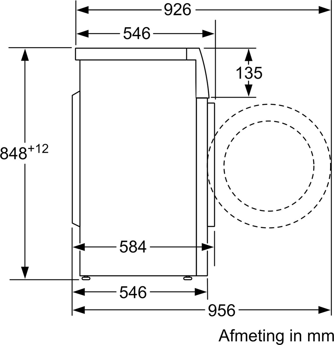 Bosch Waj28002nl Serie 2 Hygiëne Plus
