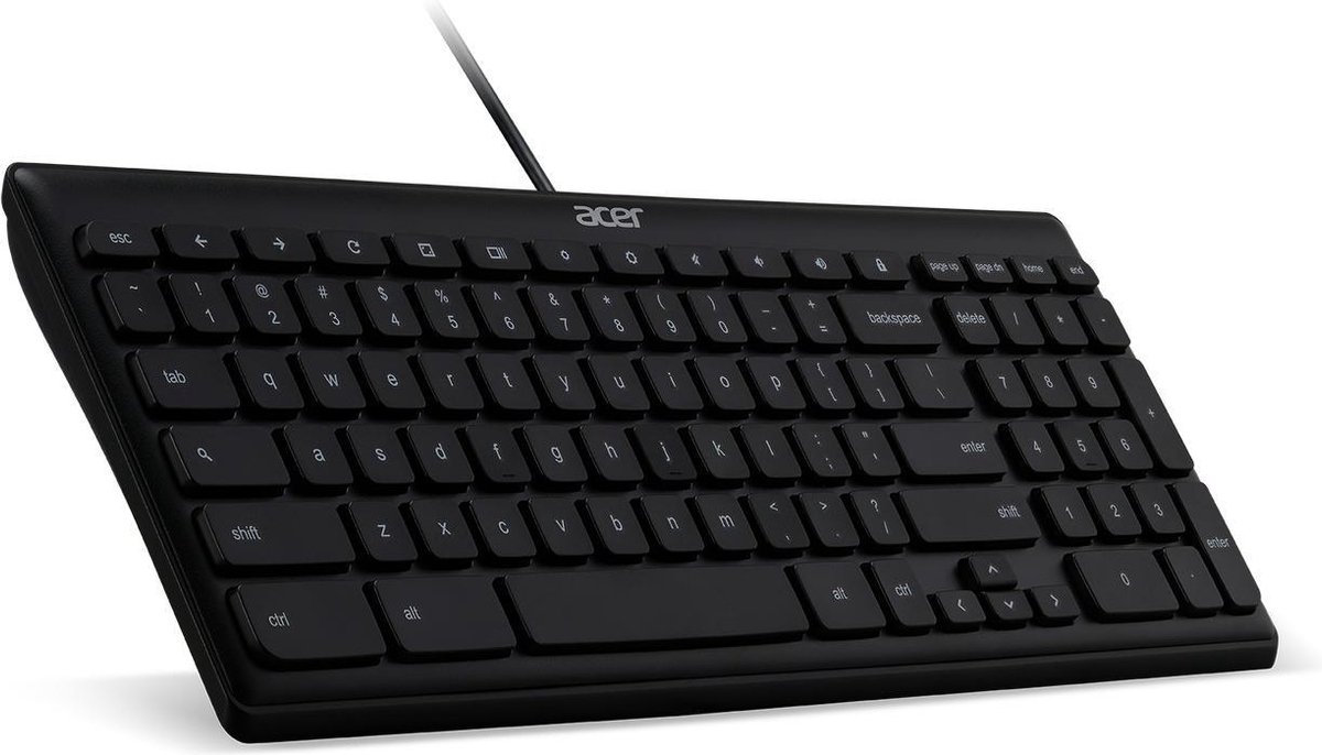 Acer GP.KBD11.00S toetsenbord USB QWERTY US International - Zwart