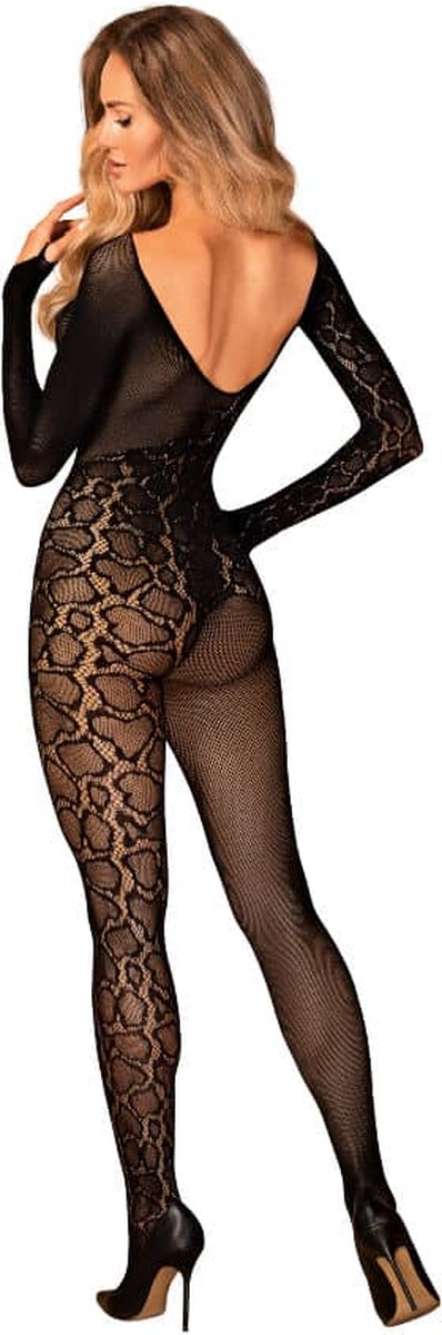 Obsessive Exclusieve Catsuit - Zwart
