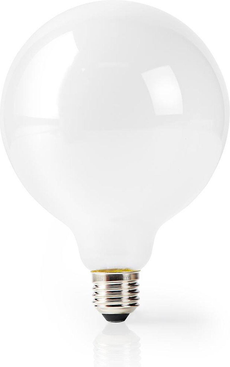 Nedis SmartLife LED Filamentlamp | Wi-Fi | E27 | 500 lm | 5 W | G125 | 1 stuks - WIFILF11WTG125