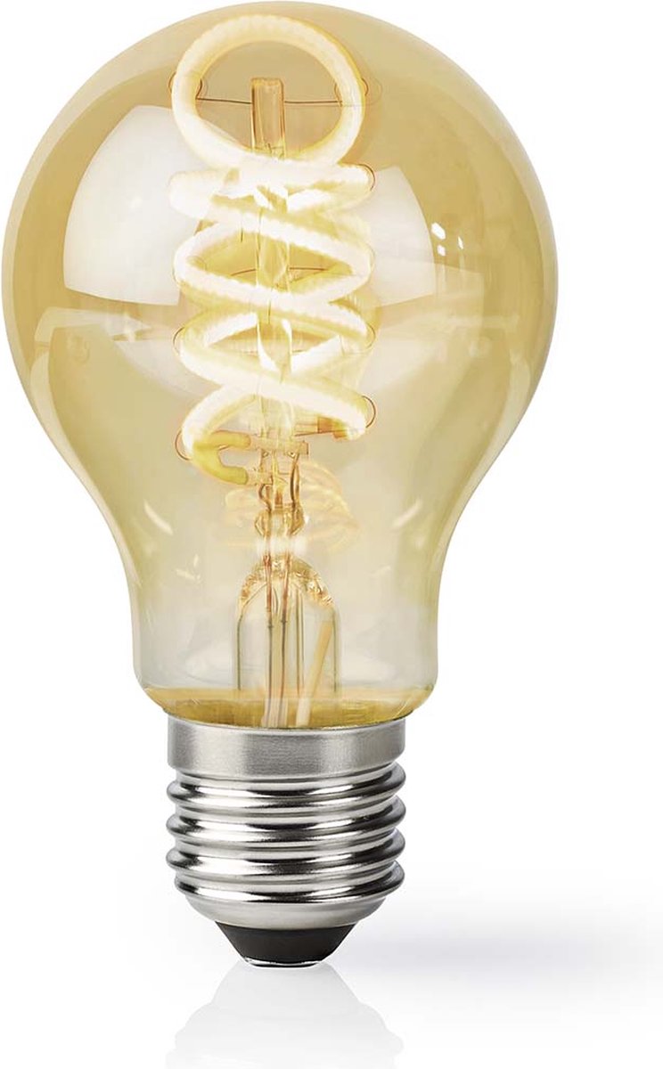 Nedis SmartLife LED Filamentlamp | Wi-Fi | E27 | 360 lm | 4.9 W | 1 stuks - WIFILRT10A60